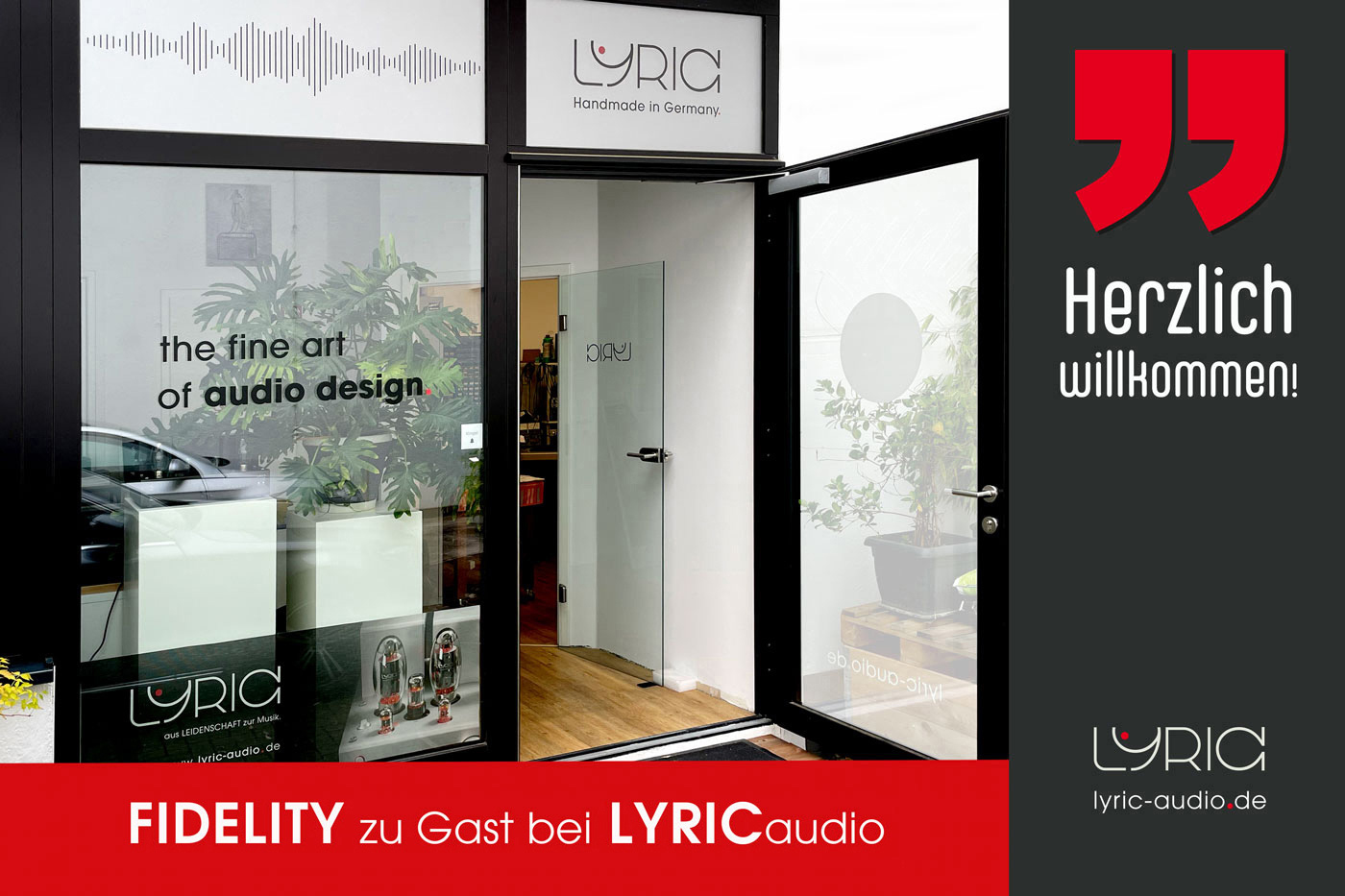 FIDELITY zu Gast bei LYRICaudio